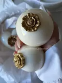 Миниатюра Подарочный набор керамических свечей Ceramic vintage 3 шт 3