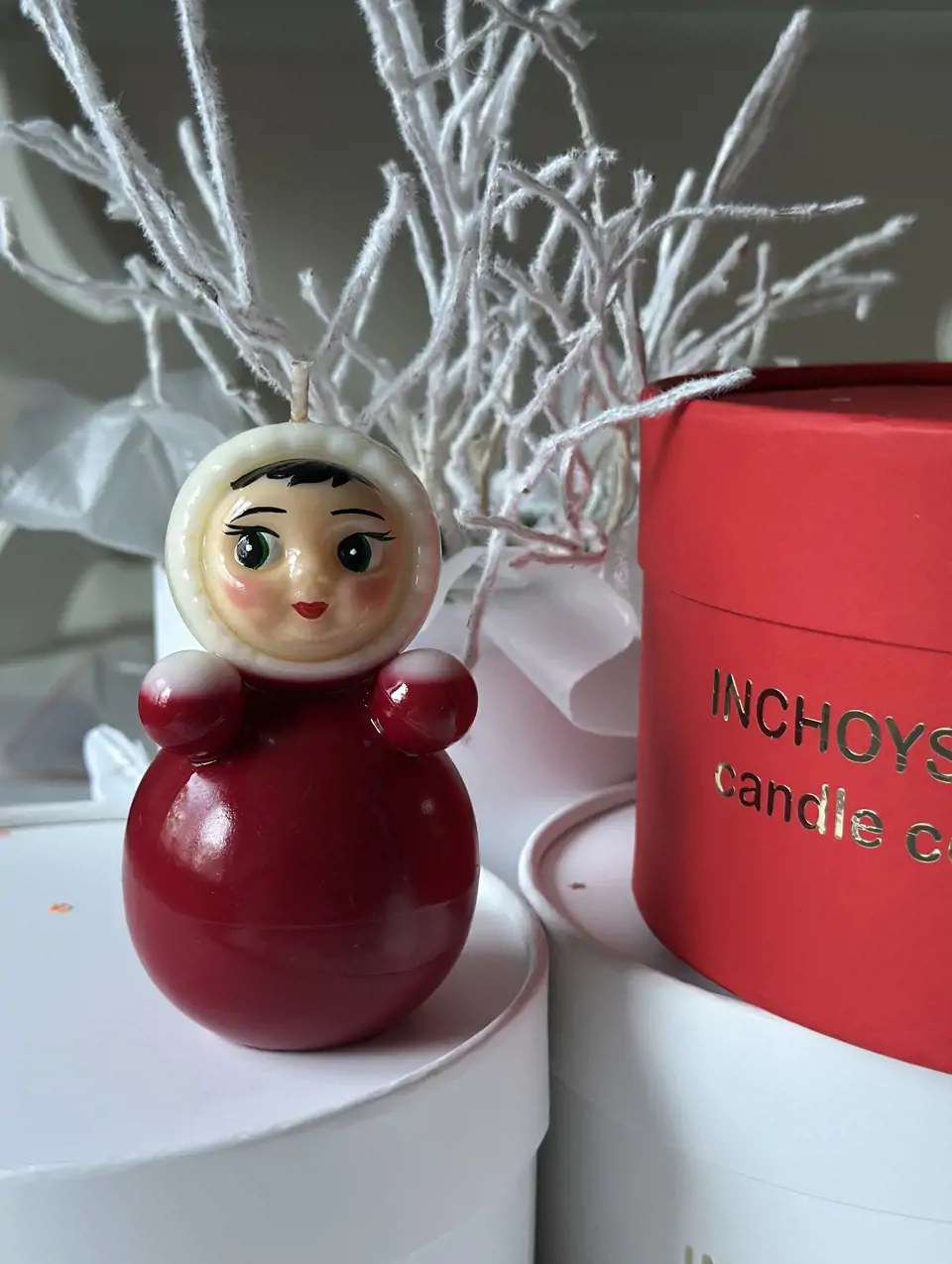 Подарочный набор Петушок и Неваляшка в красном — изображение 5