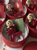 Миниатюра Подарочный набор с огненной лошадкой и Неваляшкой в красном  1