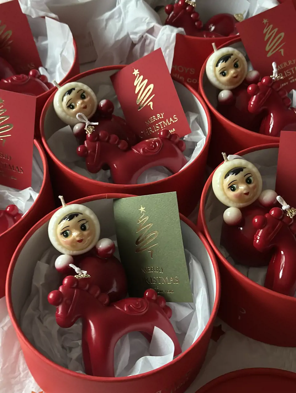 Подарочный набор с огненной лошадкой и Неваляшкой в красном  — изображение 2