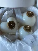 Миниатюра Подарочный набор керамических свечей Ceramic vintage 3 шт 1