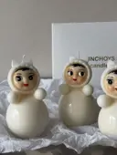 Миниатюра Неваляшка в белом в подарочной коробке  4