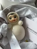 Миниатюра Подарочный набор Петушок и Неваляшка в белом  3