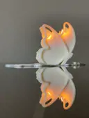 Миниатюра Butterfly candle  2