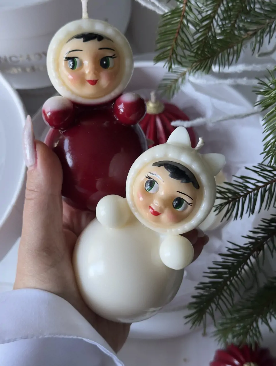 Подарочный набор с лошадкой-качалкой и Неваляшкой с ушками — изображение 3