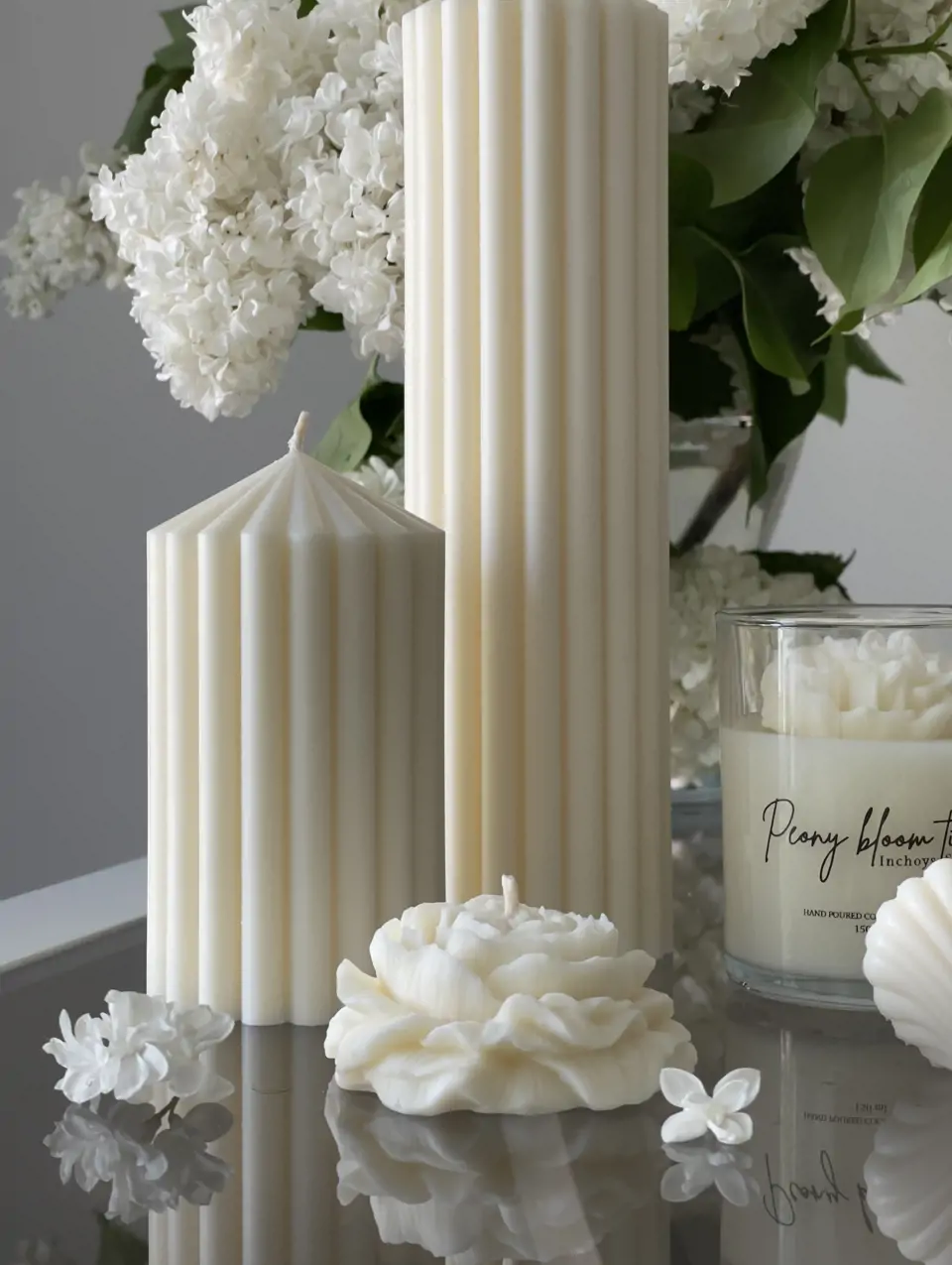 Peony candle  — изображение 3