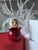 Миниатюра Подарочный набор с огненной лошадкой и Неваляшкой в красном  3