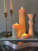 Миниатюра Olive candle 3