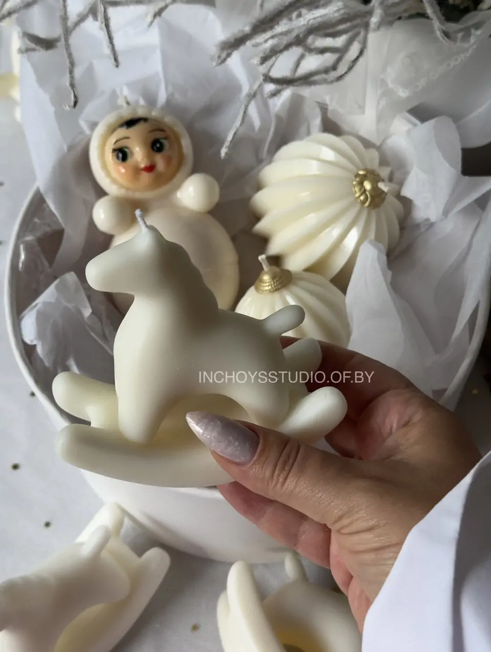  Подарочный набор с лошадкой-качалкой и Неваляшкой  — изображение 2