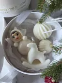 Миниатюра Подарочный набор с лошадкой-качалкой и Неваляшкой с ушками 2